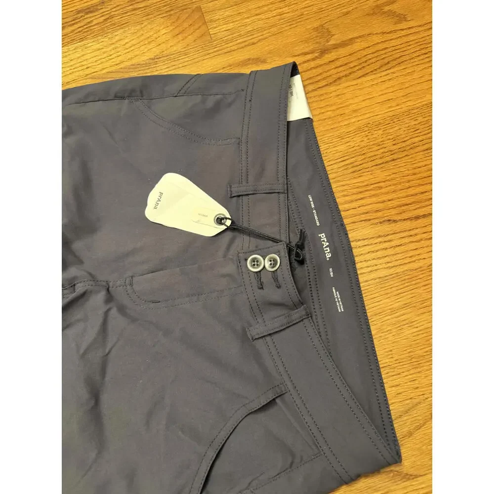 NWT! prAna Women's Low Rise Standard Straight Hale Pant Size 10 Short - Picture 2 of 5